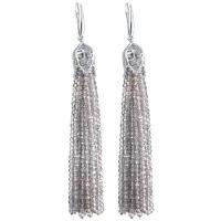 Эстет Серьги с кристаллами swarovski из серебра 01С2511171-20