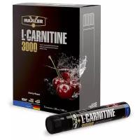 Жидкий L-Карнитин Maxler L-Carnitine, 7х25мл (3000 мг) Вишня | Жиросжигатель для похудения женщин и мужчин