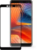 Защитное стекло Mobius для Nokia 7 Plus 3D Full Cover (Black)