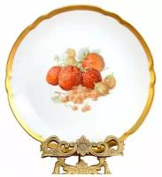 Декоративная тарелка Фрукты Arzberg, коллекционная, настенная, фарфоровая, фрукты