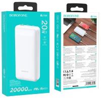 Портативный аккумулятор BOROFONE BJ19A Incredible, PD20W+QC3.0, 20000mAh, черный