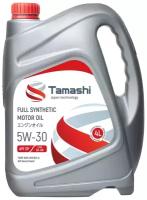 Моторное масло TAMASHI SAE 5W-30 API SP, ILSAC GF-6A Синтетическое 4 л