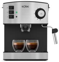 Кофеварка рожковая Solac Taste Classic M80, INOX