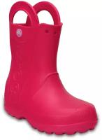 Сапоги Kids handle it rain boot CROCS, Размер С13 (30/31), Цвет розовый