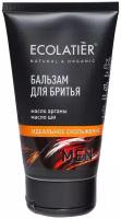 ECOLATIER / Мужской бальзам для бритья Идеальное скольжение / 150 мл