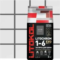 Цементная затирка Литокол LITOKOL LITOCHROM 1-6 EVO LE.135 Антрацит, 2 кг