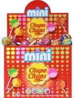 Карамель Chupa Chups Mini вкус ассорти, 600 г, 100 шт. в уп