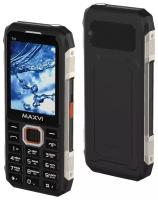Телефон MAXVI T12, 2 SIM, черный