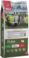 Сухой корм для собак Blitz Holistic LIGHT & FIT индейка и лосось 12кг