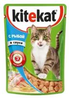 Корм для кошек рыба в соусе Kitekat 85г