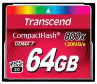 Карта памяти Transcend TS64GCF800 CF 64GB 800X