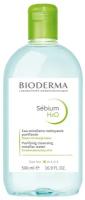 Bioderma Sebium Purifying Cleansing Micelle Solution - Очищающая мицеллярная вода 500 мл