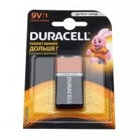 Элемент питания (батарейка) 9V крона Duracell 6LR61 1шт