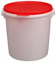 Бак пластиковый 45 литров пищевой с герметич крышкой (Р)