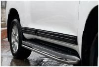 Молдинги на двери (4 шт) Toyota Land Cruiser Prado 150 2020-