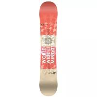 Сноуборд Joint Snowboards World Wide Mind, 162W см, красный/бежевый