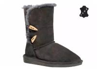 Женские угги Bearpaw Abigail 8 серые