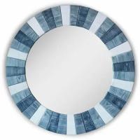 Зеркало deti-colors сосна серо-синий широкое 72см