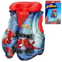 Спасательный жилет надувной Marvel Spiderman, 3-6 лет, 51х46 см, жилет для плавания