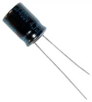 Capacitor / Конденсатор электролитический 4,7x400 (8x11) TK Jamicon 105C