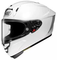 Мотошлем X-Spirit PRO PLAIN SHOEI (белый глянцевый, White, M)