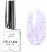 RuNail, Milk Shake - гель-лак с поталью №8543, 10 мл