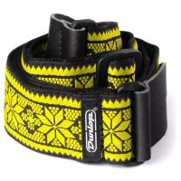 Dunlop D67-02YE Jacquard Fillmore Yellow ремень гитарный, жаккард