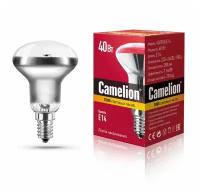Лампа CAMELION Е14 40Вт R50 280Лм 220В CAMELION 40/R50/E14 8977, накаливания, прозрачная, рефлектор
