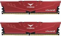 Оперативная память Team Group T-Force Vulcan Z 16GB (8GB x2) DDR4-3200 Red (TLZRD416G3200HC16CDC01)