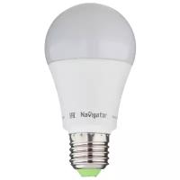 Лампа светодиодная Navigator 12 Вт E27 груша A60 4000К естественный белый свет 24-48 В матовая