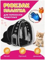 Рюкзак палатка переноска для кошек, собак и грызунов / Раскладной рюкзак для переноски животных до 7 кг