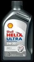 Моторное масло SHELL Helix Ultra Professional AM-L 5W-30 синтетическое 1л