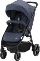 Прогулочная коляска Britax Romer B-Agile M Navy Inc, синяя, детская, всесезонная, универсальная, для путешествий, для детей от 6 месяцев