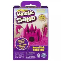 Kinetic Sand Кинетический песок набор для лепки 240 г (розовый)