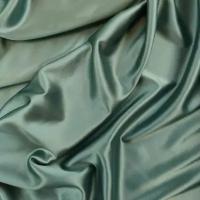Ткань плательная атлас (серый) 95 полиэстер, 5 эластан италия 100 cm*150 cm