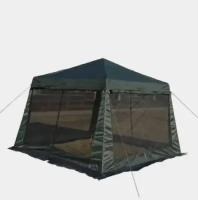 Палатка туристическая шатер садовый усиленный lanyu 1628А беседка-тент для дачи, кемпинга, туризма