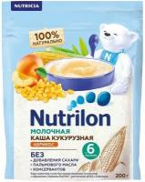 NUTRILON Каша Кукурузная с Абрикосом и Бананом с Молоком {с 6 мес} Doy Pack 200г