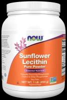 Sunflower Lecithin Pure Powder, 454 г