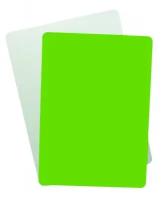Доска для лепки Neon прямоугольная A4 пластик 1мм зеленый