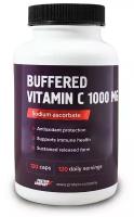 Витамин С ц 1000 мг Аскорбат натрия 120 капсул. Buffered Vitamin C. Sodium ascorbate