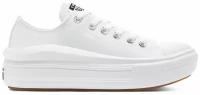 Кеды женские Converse Chuck Taylor All Star Move Low Top 570257 текстильные белые