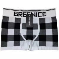 Трусы GREENICE, размер XL/XXL, черный, белый