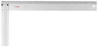 Угольник ЗУБР ″эксперт″ столярный, жесткое профилированное полотно, усиленная алюминиевая рукоятка, 500мм