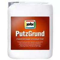 Грунтовка Jobi PutzGrund, 10 кг, 10 л, полупрозрачный
