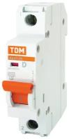 Автоматический выключатель TDM ВА47-29 1Р 20А 4.5кА D SQ0206-0142 15498635