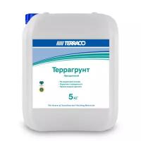 Грунтовка Terraco Террагрунт прозрачный/белый (5 кг)