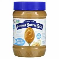 Peanut Butter & Co, White Chocolate Wonderful, арахисовое масло, смешанное со сладким белым шоколадом, 454 г