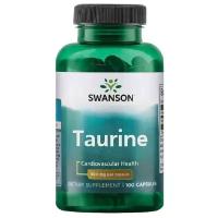 Отдельные аминокислоты Swanson Taurine 500 mg. 100 капс