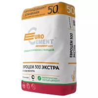 Евроцемент Экстра цемент М-500 Д20 (50кг) / EUROCEMENT портландцемент М500 Д20 Экстра ЦЕМ II/А-Ш 42,5Н (50кг)