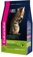 Корм для кошек Eukanuba Hairball Control для снижения образования комочков шерсти и их выведения, 0,4 кг